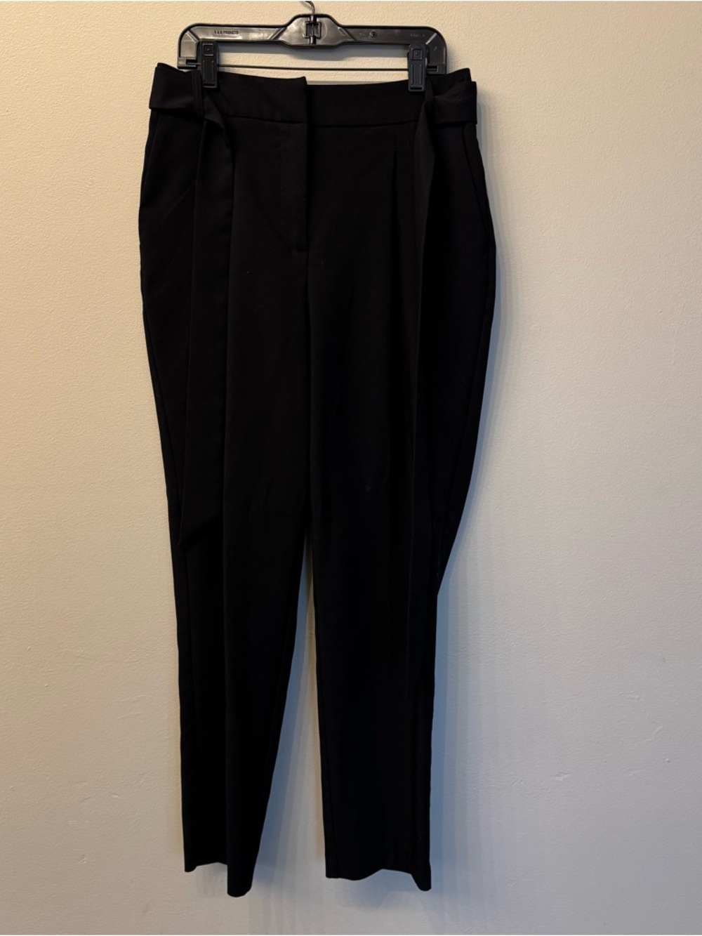 Nicole Miller High-Waist Black Women's Dress Pant Trousers Work Business Size 2